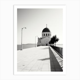 Zadar, Croatia, Black And White Old Photo 3 Art Print