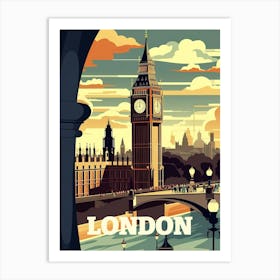 London Gifts Big Ben Art Print