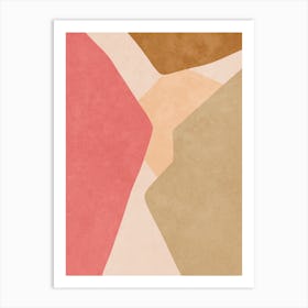 Abstract Pastel 2 Art Print