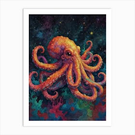 Octopus 30 Art Print