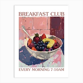 Breakfast Club Acai Bowl 4 Art Print
