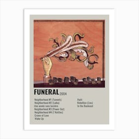 Funeral 2004 Poster 1 Art Print