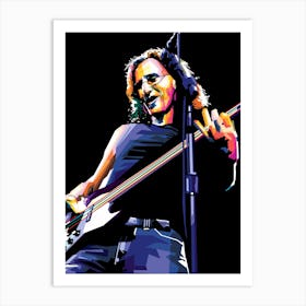 Geddy Lee Art Print