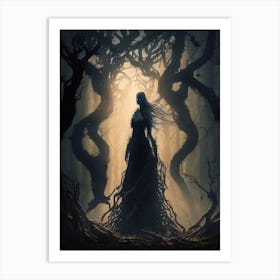 Forest Goddess Art Print