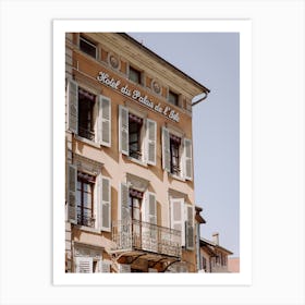 Building Annecy France Art Print