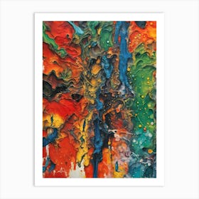 Abstract Painting 51 Art Print