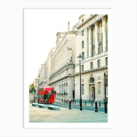 Traditional London Office Buildings Art Print