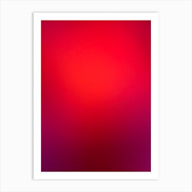 Abstract Red Background Art Print