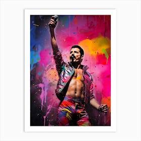 Freddie Mercury (5) Art Print