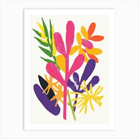 Colorful Flower Bouquet Art Print