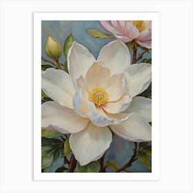 Magnolia no1 Art Print