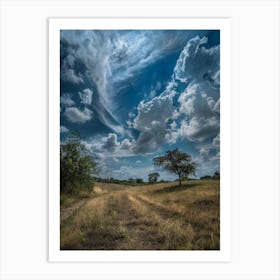 Cloudy Sky 7 Art Print