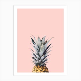 Pineapple collage 6 Art Print