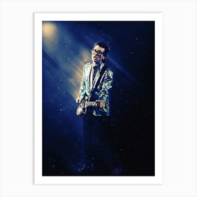 Superstars Of Elvis Costello & The Curse Of Top Of The Pops Art Print