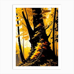 Autumn Forest 5 Art Print