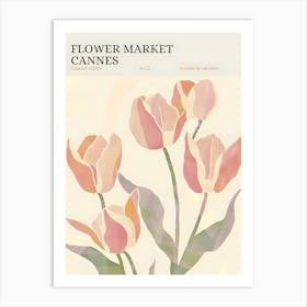 Flower Market Cannes 1 Art Print