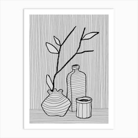 Vase Of Flowers 1 Art Print