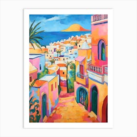 Tangier Morocco 1 Fauvist Painting Art Print