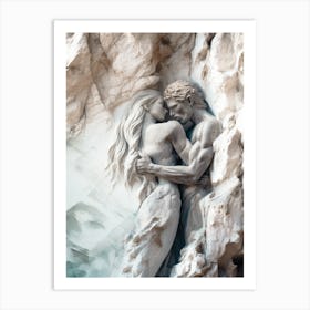 Cliffside Passion Art Print