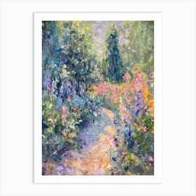  Floral Garden Wild Bloom 8 Art Print