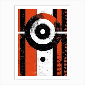 Red And Black 5 Art Print