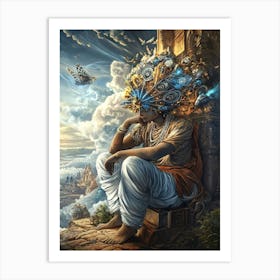 Lord Krishna 10 Art Print