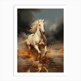 Thunder Horse Art Print