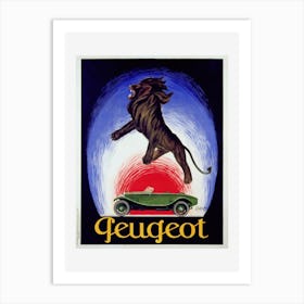 Peugeot Art Print