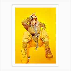 Billie Eilish (10) Art Print