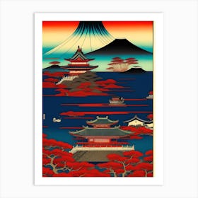 Japanese Print Art Print