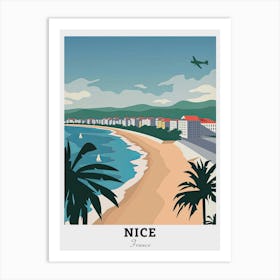 Nice France Travel Art Print