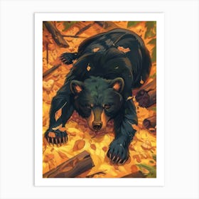 Black Bear 1 Art Print