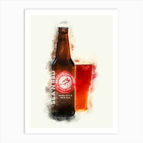 Irish Red Ale Art Print