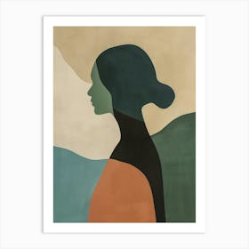 2024 May Poster Minimalist Portrait 1 Art Print