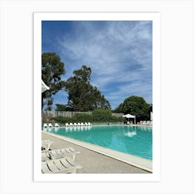 Swimming Pool Art Print