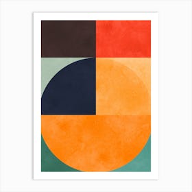 Art of circles in harmony 40 Art Print