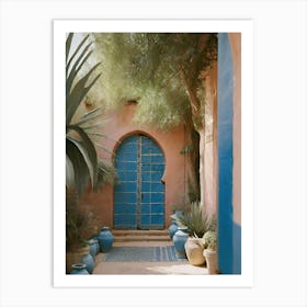 Doorway In Morocco 1 Art Print