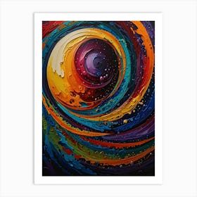 Abstract Painting 500 Art Print