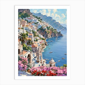 Positano 3 Art Print