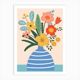 Flowers In A Vase 2 Art Print