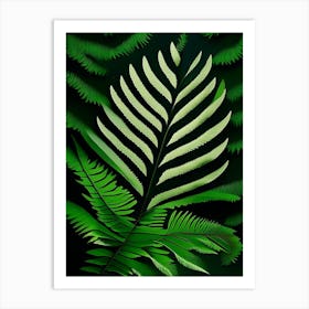 Spruce Leaf Vibrant Inspired 1 Art Print