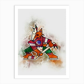 Arizona Coyotes Art Print