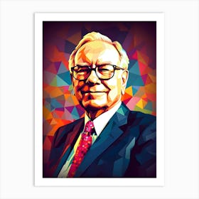 Warren Buffett 1 Art Print