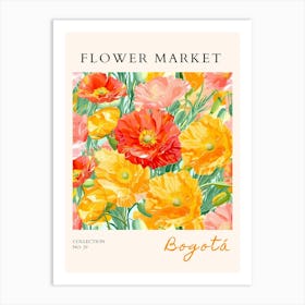 Flower Market 83 Art Print