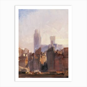 London Skyline Art Print