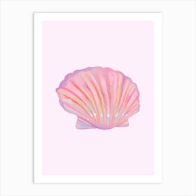 Mermaid Shell Poster