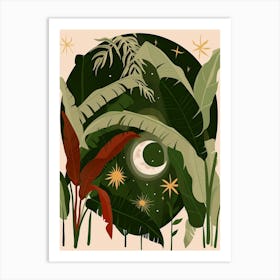 Night In The Jungle Art Print