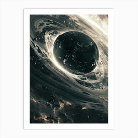 Black Hole 12 Art Print