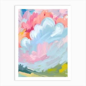 Wolkensturm Art Print