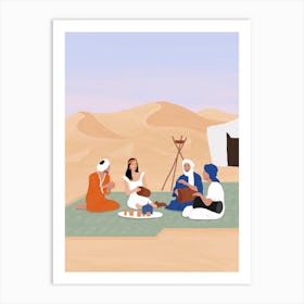 Sahara Desert Morocco Art Print